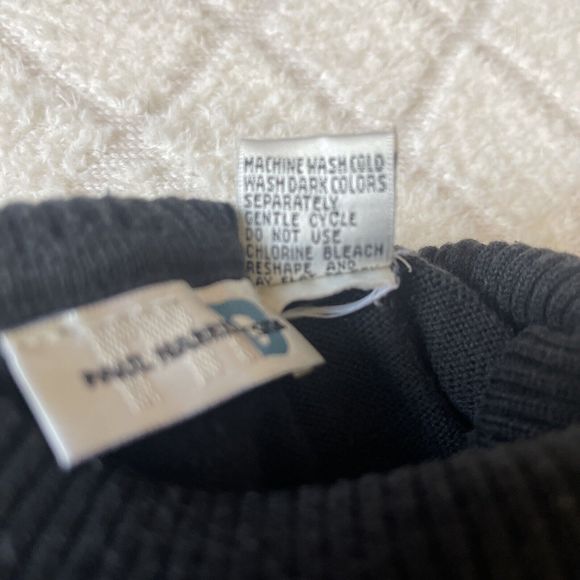 Women’s Turtleneck Sweater. Blue. Size Small. Paul Harris Design - Picture 10 of 10